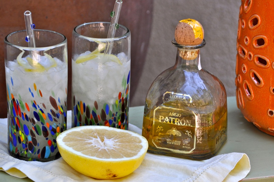 Best Boating Drinks Patr&oacute;n Grapefruit Margarita