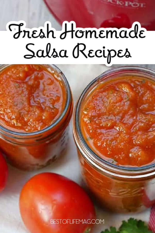 Make a real salsa and not a pico de gallo with the best crockpot salsa recipes without onions that will pair well with any tortilla chip. via @amybarseghian