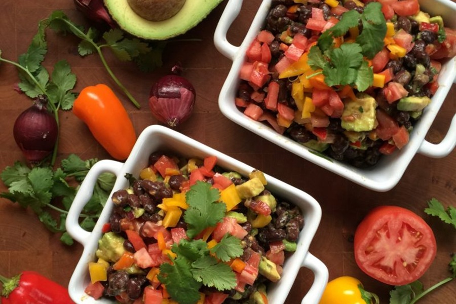 Memorial Day Weekend Recipes Close Up Simply Healthy Cowboy Caviar Recipe