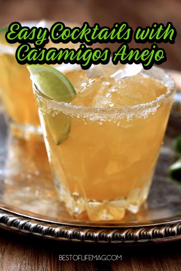 Grab a bottle of Casamigos Anejo and use it to make some of the best Casamigos Anejo recipes for cocktails during your next party or happy hour. via @amybarseghian
