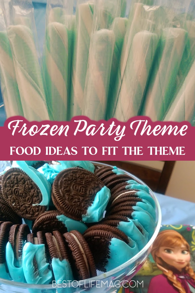 If you want to impress for less and save time these seven Frozen party food ideas are an easy and beautiful way to bring Frozen magic to your guests. via @amybarseghian