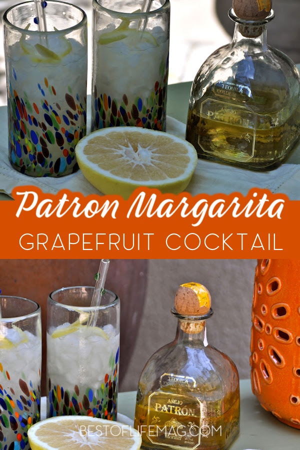 Making a Patron Grapefruit Cocktail is easy! This Patron Grapefruit Margarita recipe is simple, delicious, and perfectly refreshing. via @amybarseghian