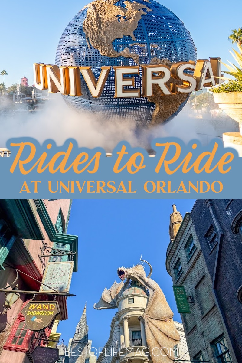 If you only have a day or two to make the most of the eats and rides at Universal Orlando, these are your must do rides at Universal that can be done in one long day or two shorter days. via @amybarseghian