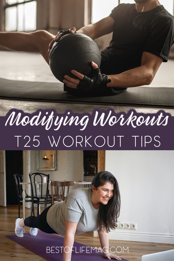 Wondering if you can do Focus T25 workouts? Yes, you can, and these modifications will help you get the results you want. via @amybarseghian