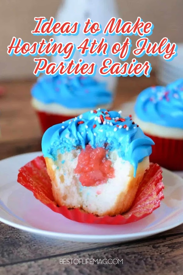 Hosting a patriotic party at home means finding patriotic recipes, American decor, and patriotic activities, all covered with these 4th of July party ideas. via @amybarseghian