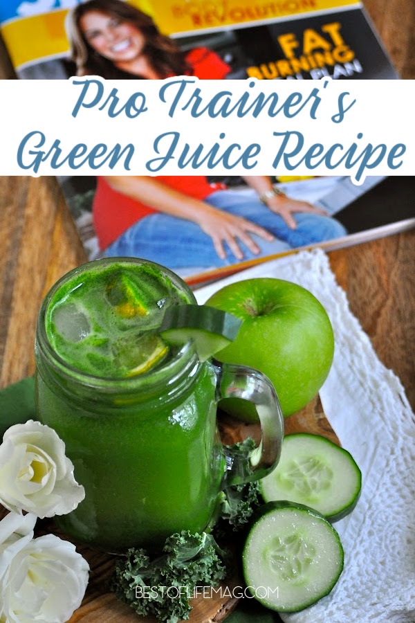 This Jillian Michael&rsquo;s green juice recipe can help with weight loss and fits perfectly into any weight loss meal plan. via @amybarseghian