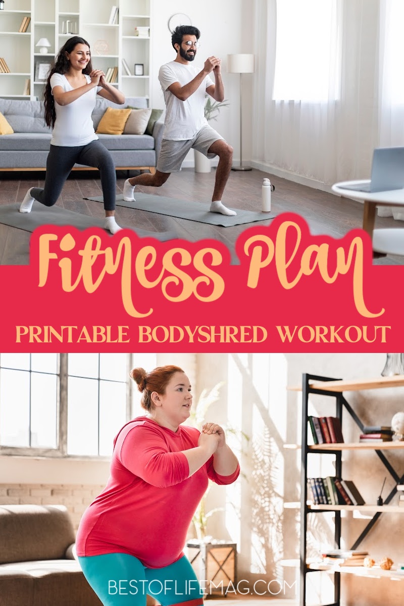 This printable Bodyshred workout plan will take you through Jillian Michael's Bodyshred Amplify workout with an easy to use checklist. Bodyshred Review | Workout Plan | Printable Workout Plan | Fitness Ideas | Tips for Home Workouts | Beachbody Printables | Printable Beachbody Plan | Weight Loss Ideas | Tips for Losing Weight via @amybarseghian