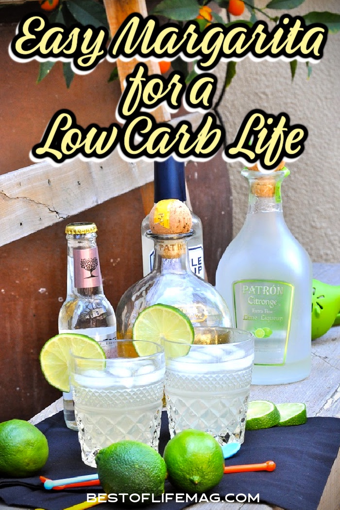Our low carb margarita recipe is the easiest way to fit a drink or two into your weight-loss plan so you can enjoy happy hour! via @amybarseghian