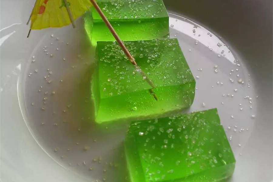 Easy Margarita Jello Shots Top Shelf Sparkling Margarita Jell-O on a Plate