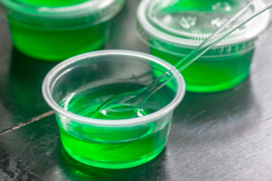 Easy Margarita Jello Shots Margarita Jello Shots in Small Plastic Ramekins