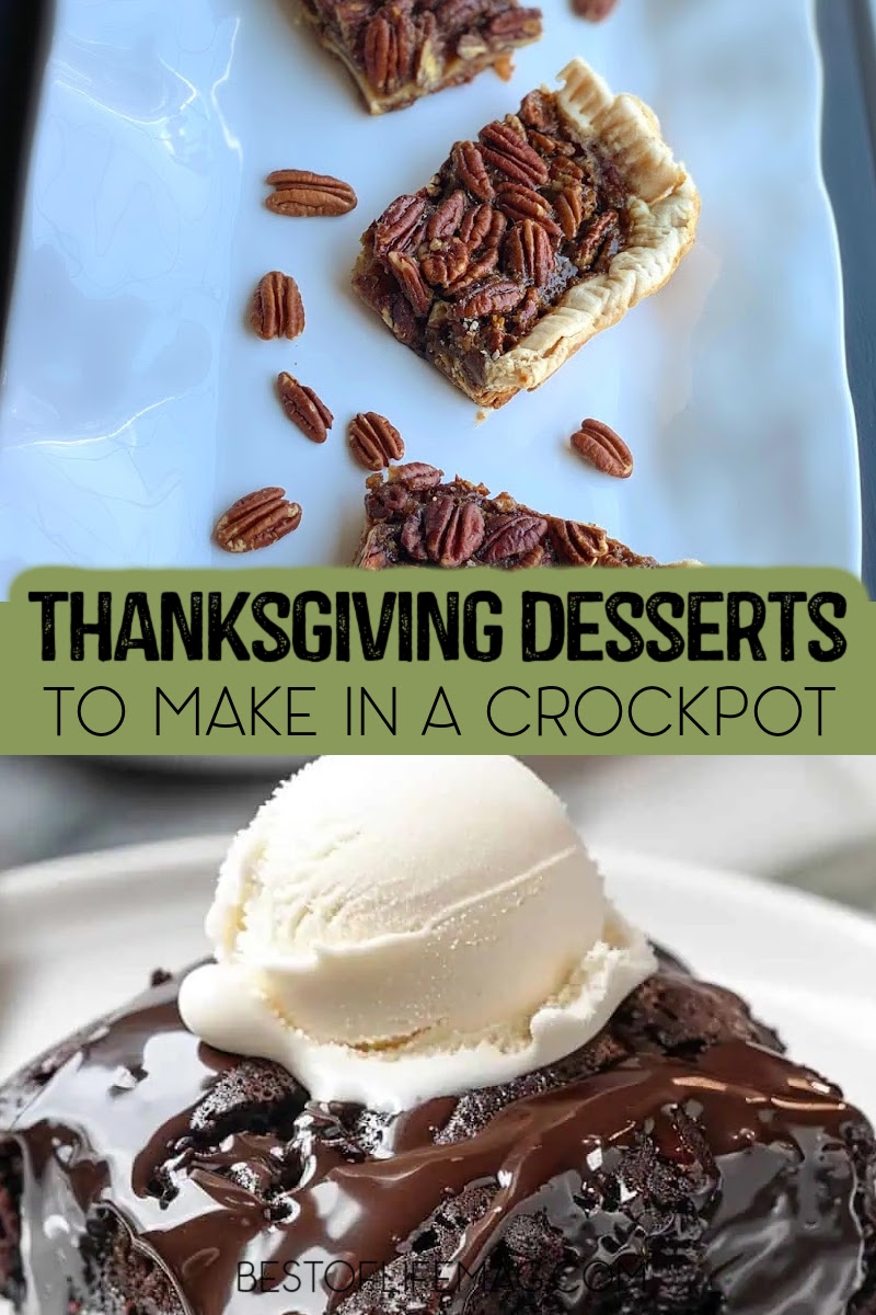The best holiday dessert recipes are easy crockpot Thanksgiving desserts that won&rsquo;t require much attention. Crockpot Desserts | Easy Thanksgiving Desserts | Slow Cooker Thanksgiving Desserts | Best Thanksgiving Desserts | Quick Thanksgiving Desserts | Thanksgiving Dessert Recipes | Holiday Desserts | Simple Thanksgiving Desserts | Thanksgiving Sweets | Thanksgiving Desserts with Cranberries | Chocolate Thanksgiving Desserts via @amybarseghian