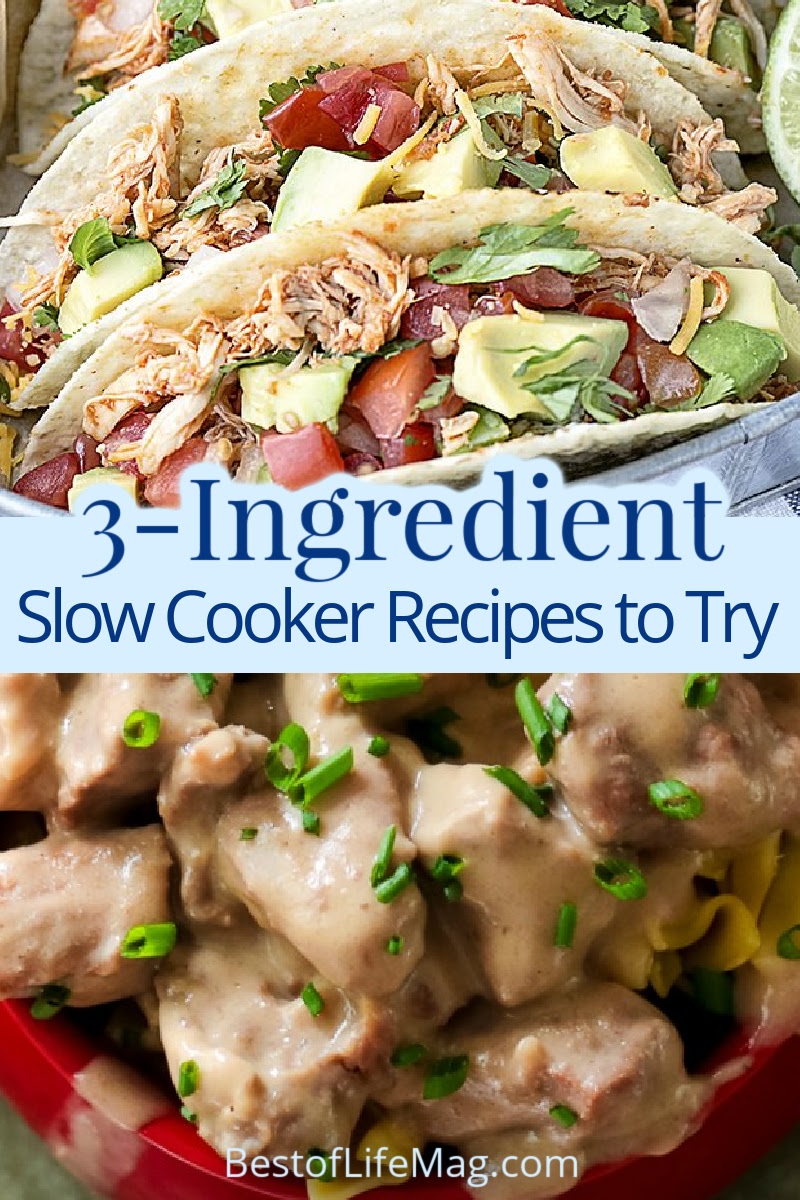Dinner doesn&rsquo;t need to be a struggle every night, especially when you have 3 ingredient recipes for the crockpot. via @amybarseghian
