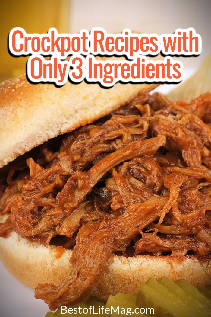 Dinner doesn&rsquo;t need to be a struggle every night, especially when you have 3 ingredient recipes for the crockpot. via @amybarseghian
