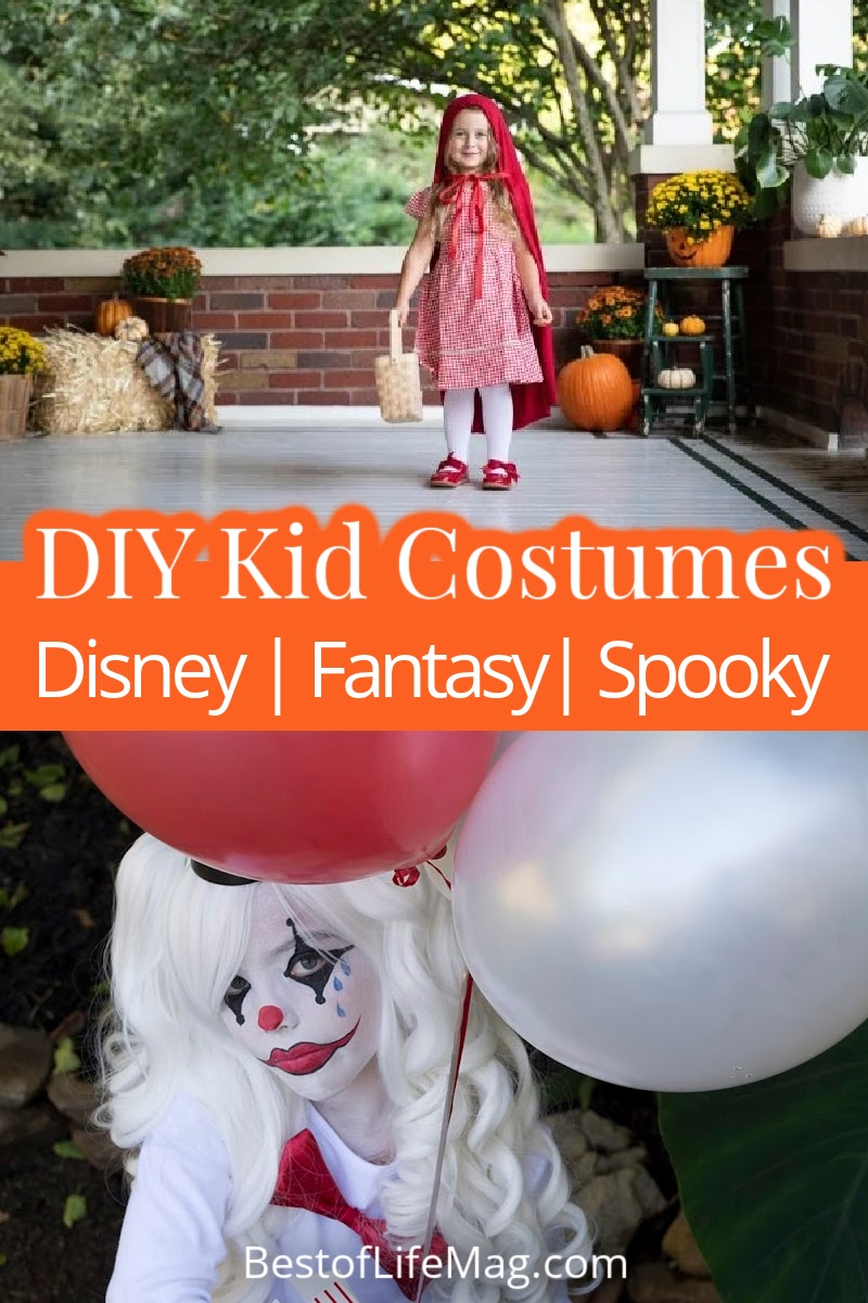 DIY Halloween costumes for kids of all ages help us create unique, one-of-a-kind, and more affordable costumes. via @amybarseghian