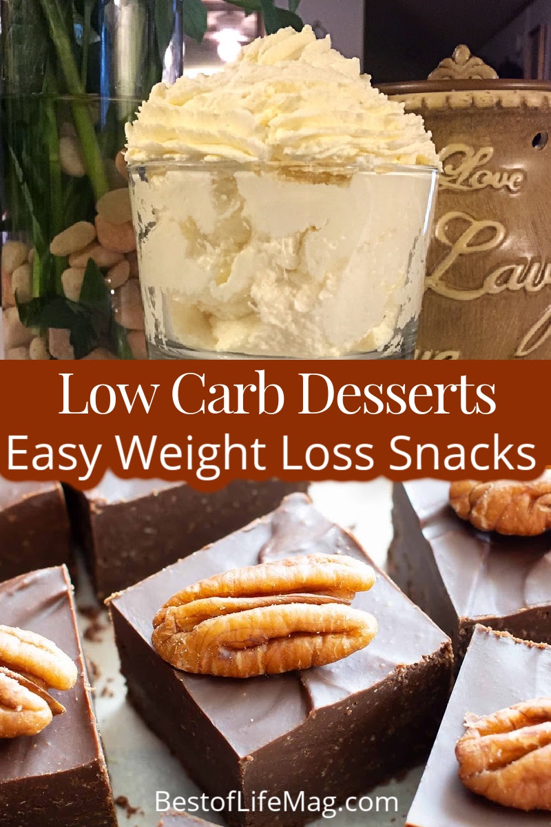 Finding delicious low carb desserts will help you be successful on a low carb diet tip. These low carb 2 ingredient desserts are easy to make and help satisfy a sweet tooth. via @amybarseghian