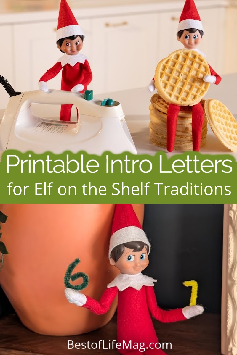 Welcome your Elf on the Shelf with this fun, free and most importantly memory-making Elf on the Shelf introduction letter printable. via @amybarseghian