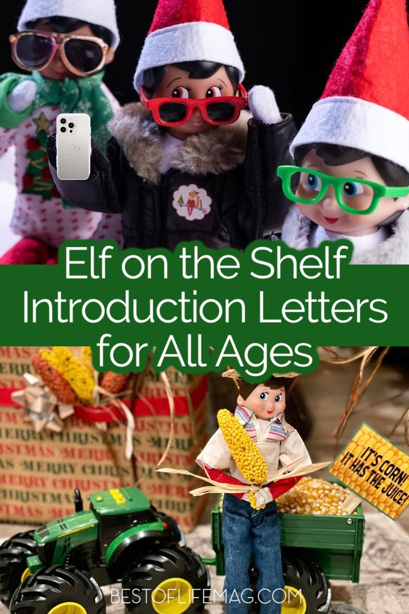 It is never too late to introduce Elf on the Shelf in your home and these Elf on the Shelf introduction letters will help make it memorable for your family. via @amybarseghian