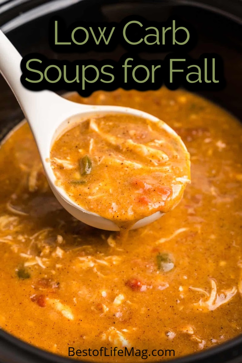 Make low carb Crock Pot soup recipes so that you can enjoy the ease of slow cooking, the amazing flavor of soups, and stay on track with your low carb diet. via @amybarseghian