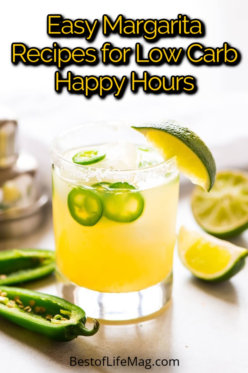 Starting a low carb diet doesn’t mean you have to give up the best cocktails in the world; you just need some low carb skinny margarita recipes.